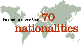 70 nationalities
